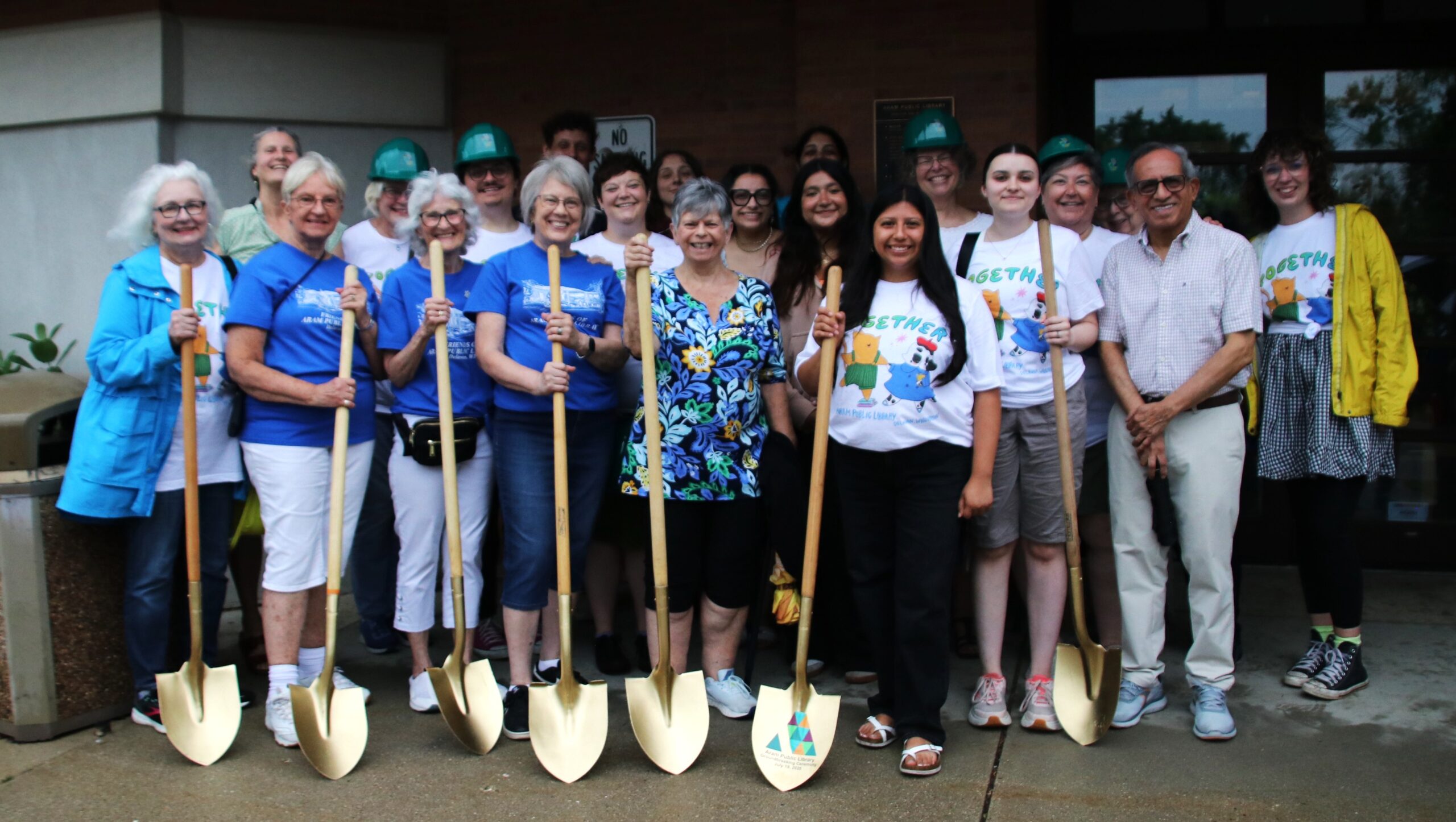 Past and current library staff