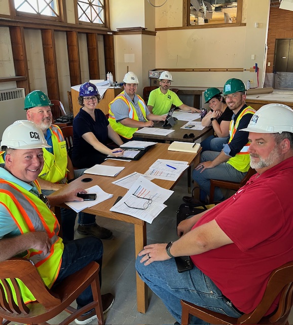 Construction team