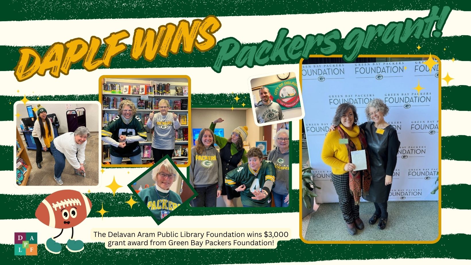 DAPLF grant writer and library director